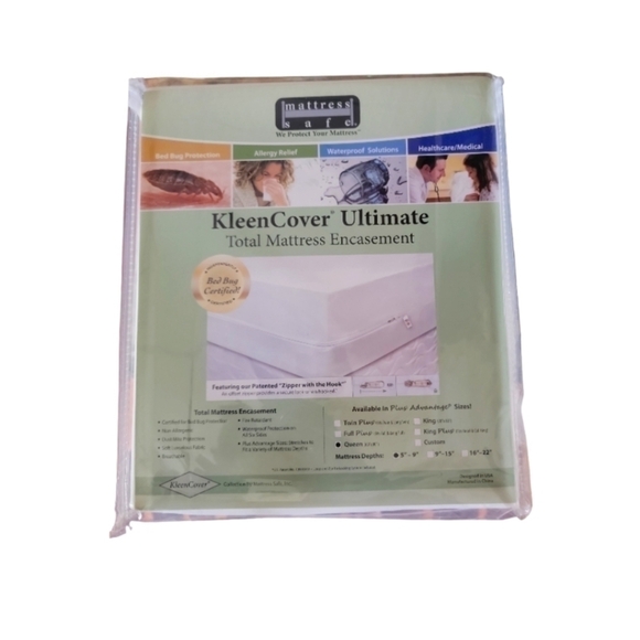 Kleen Cover Ultimate Total Mattress Encasement Allergy / Waterproof / Bedbug - Picture 1 of 2